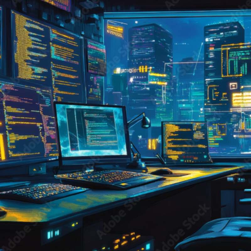 high tech office